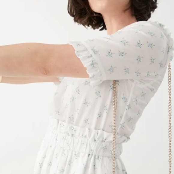 Like New, & Other Stories Lyocell Blend Ruffle Maxi Floral Dress - Picture 2 of 8